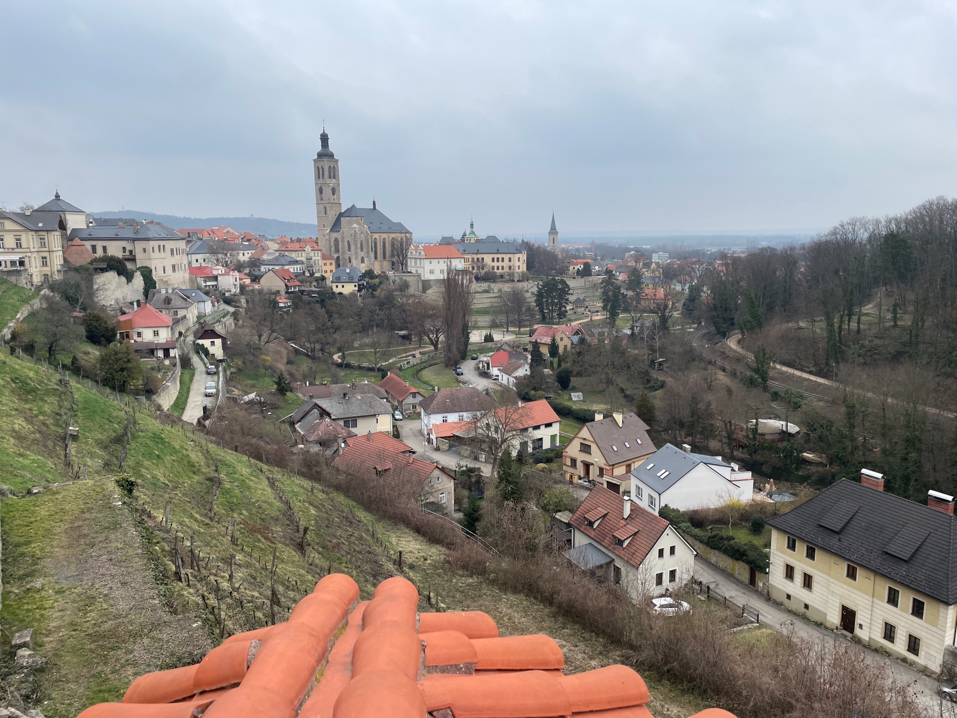 聖バルボラ教会からの街並み