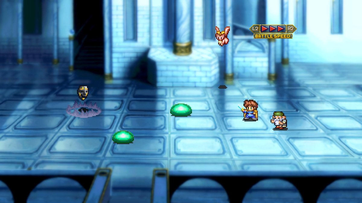 「LUNAR2 エターナルブルー」バトルのスピードアップ