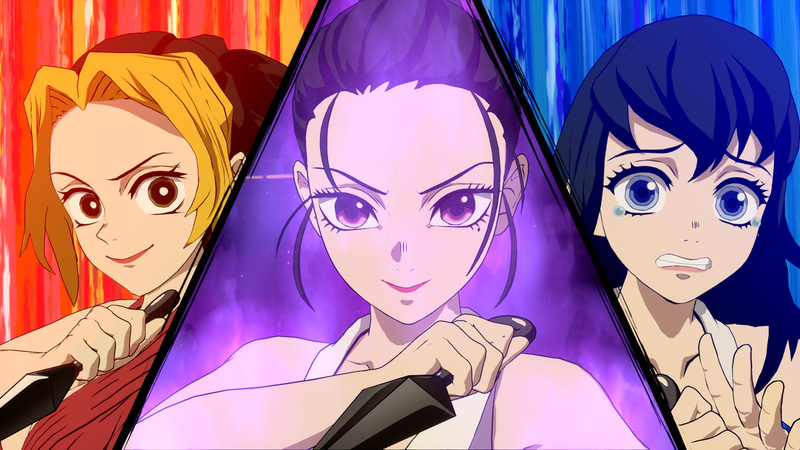 追加プレイアブルキャラクター「雛鶴・まきを・須磨」のスクリーンショット