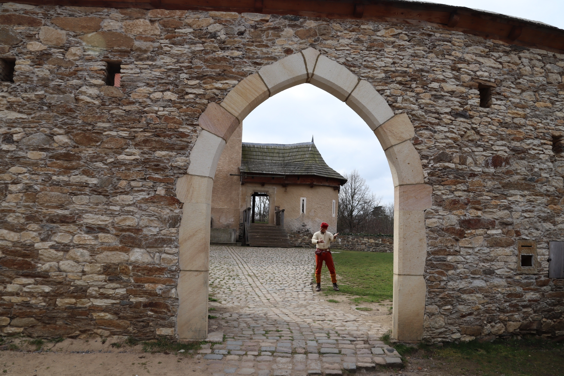 出迎えてくれたオンドジェイ・スラチャーレク氏