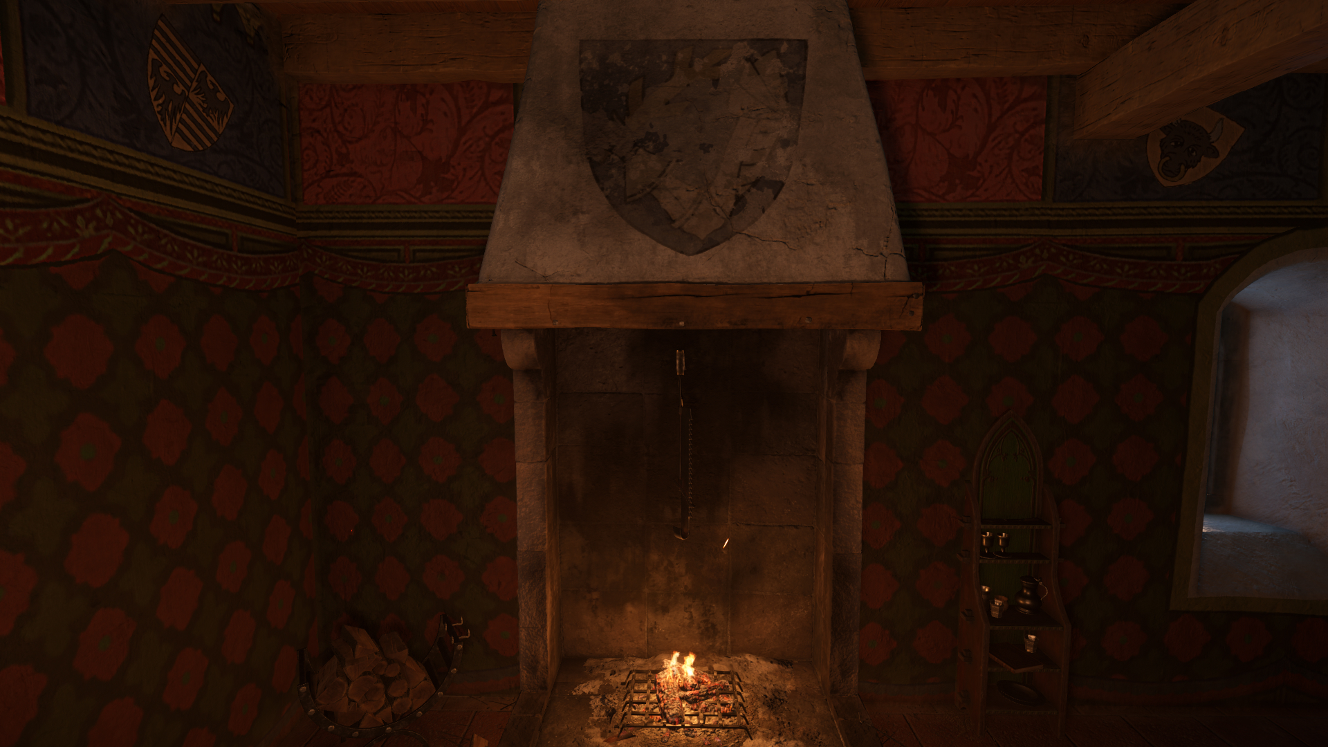 「KCD2」マレショフ砦の暖炉