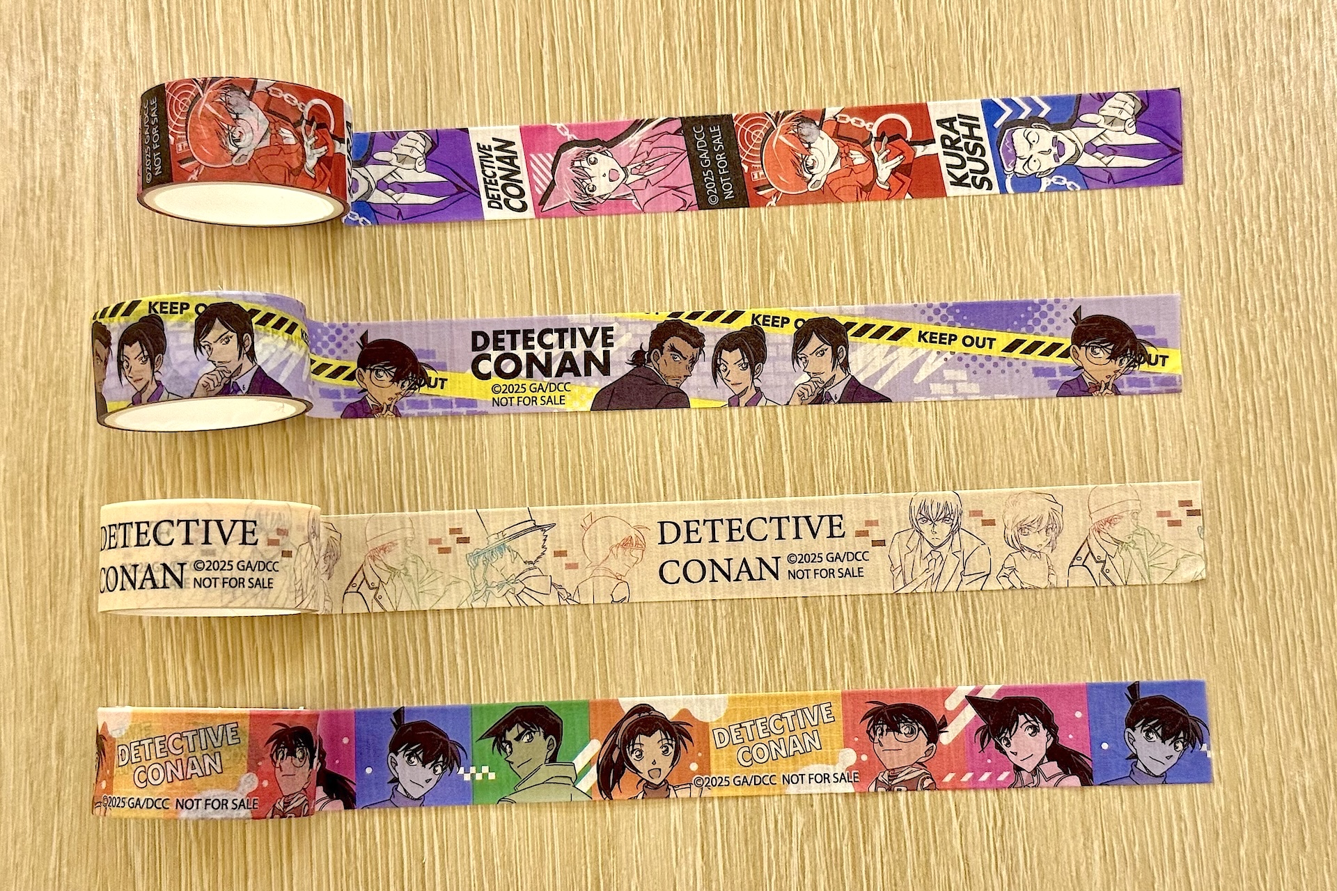 種類は全部で4種。ロゴやフォントがクールだ