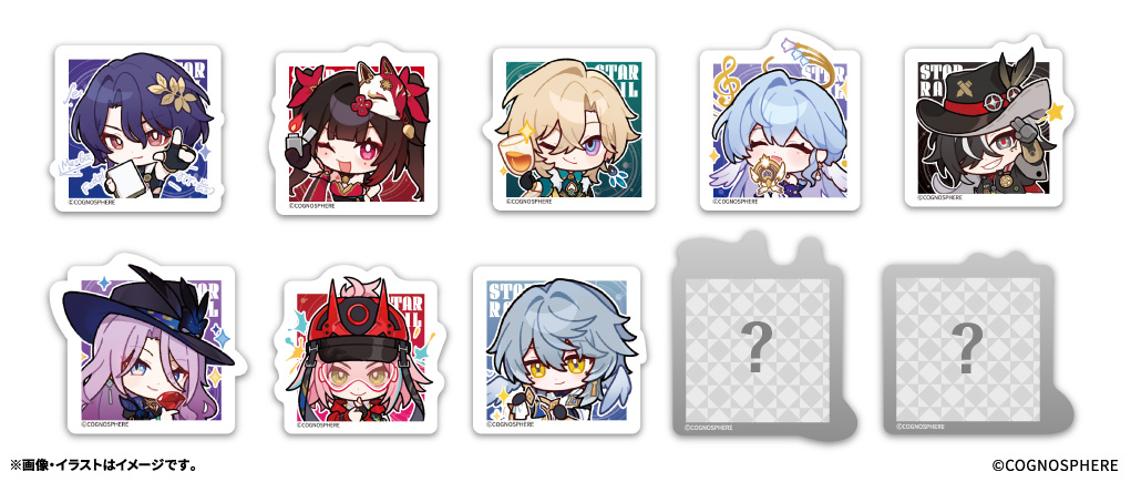 ※コラボ限定ステッカーはランダム提供です。デザインはお選びいただけません。