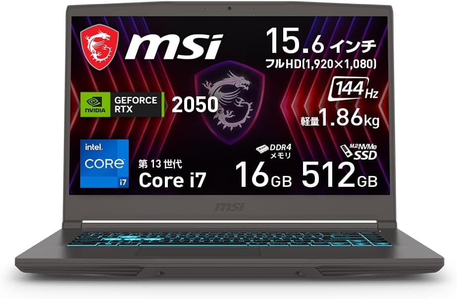 型番：Thin-15-B13UCX-6503JP