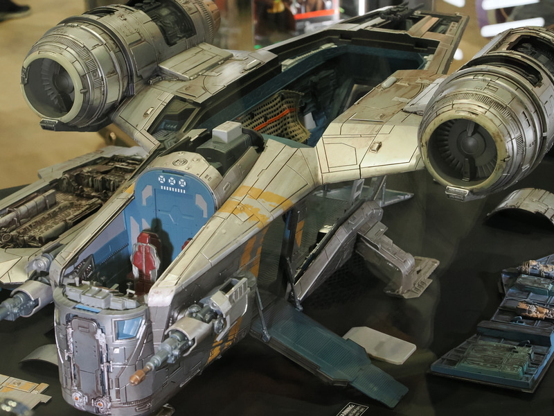 コックピット周りのディテールが本当に細かい。コレクターには堪らないだろう