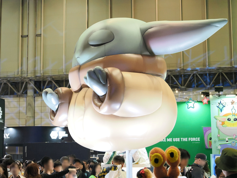 今度は巨大ぬいぐるみではなくバルーン