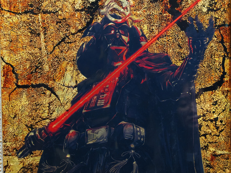 受注限定生産の自然紋アート。価格は¥2,090,000（税込）