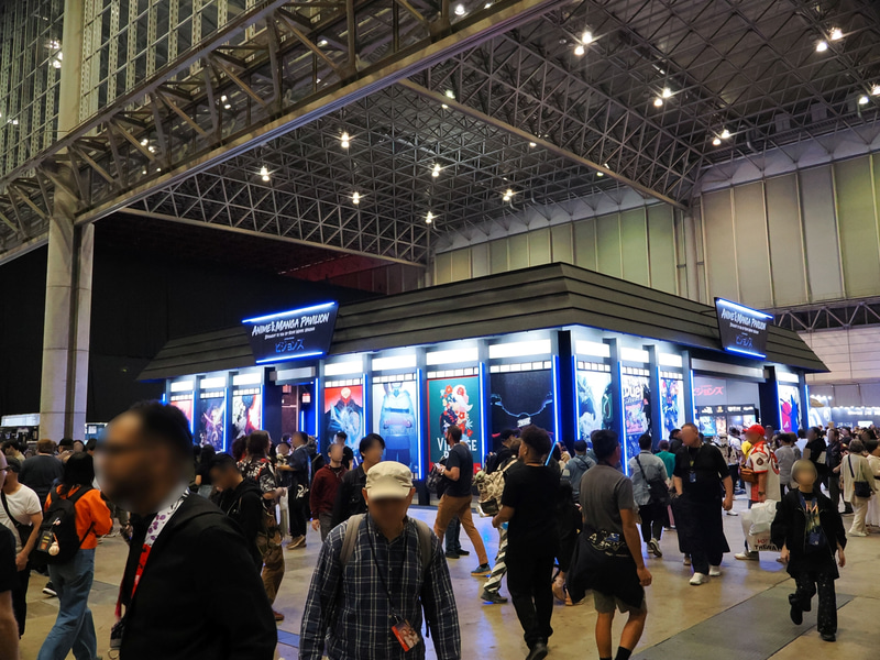 日本のアニメスタジオとのプロジェクト「スター・ウォーズ：ビジョンズ」のブース