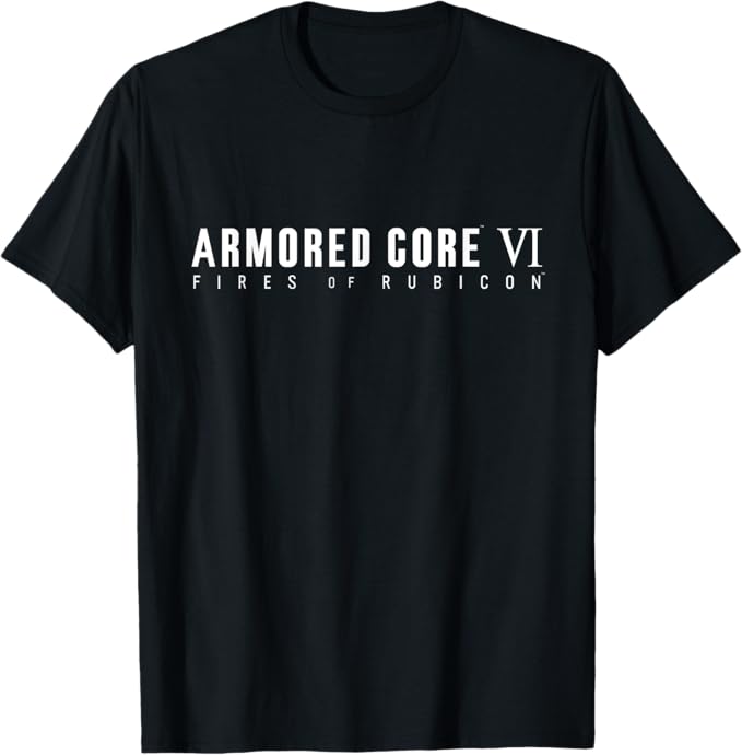 ARMORED CORE VI FIRES OF RUBICON Logo Tシャツ