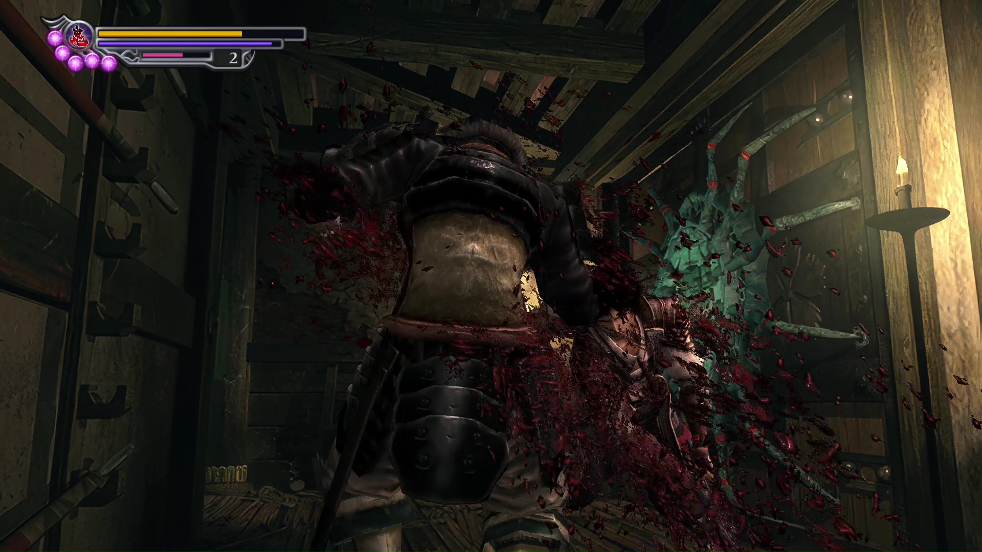 真剣で敵をバッサリとぶった斬る爽快感をダイレクトに感じられる