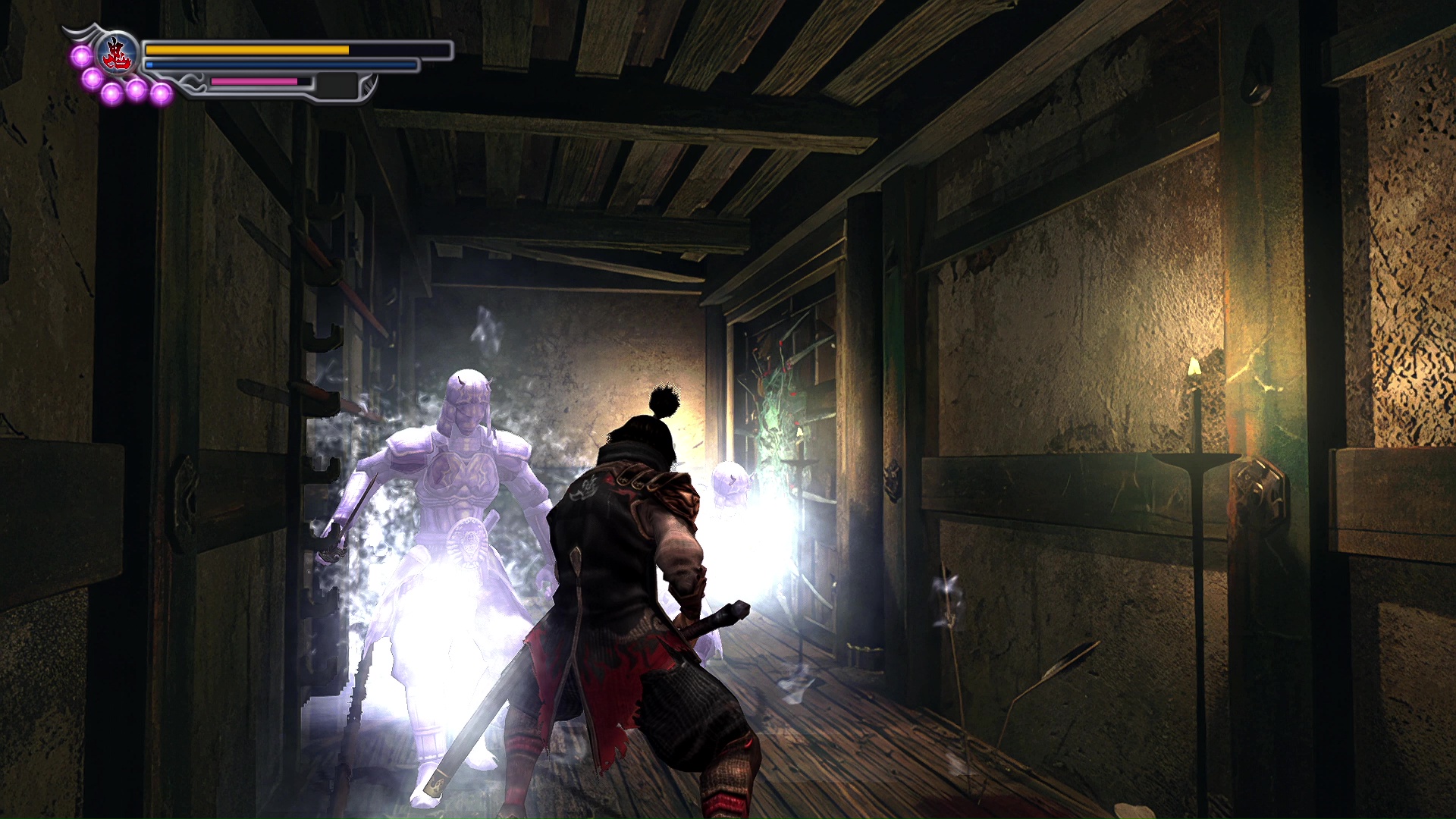 鬼戦術に必要な鬼力は、敵が出す青い魂を吸い込めば回復できるので出し惜しみなくガンガン使っていきたい