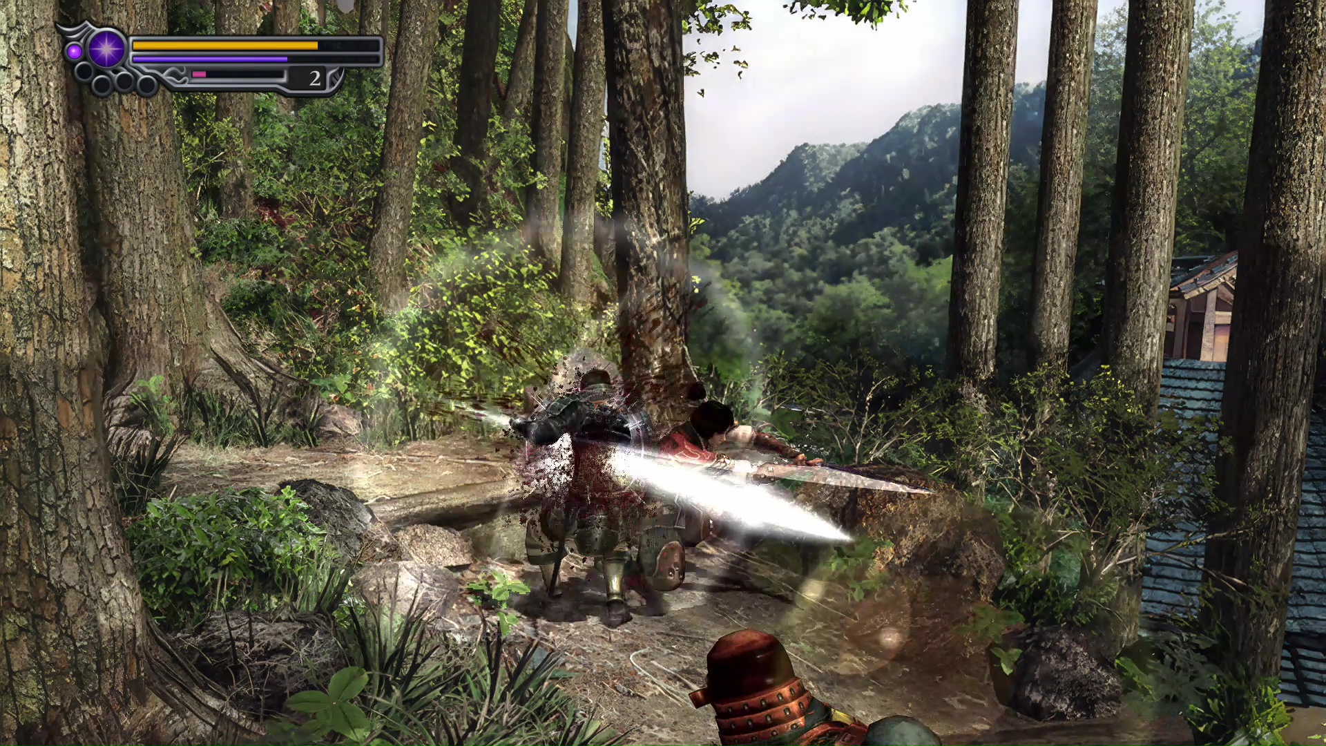 敵の攻撃モーションをよく見て、当たる直前に斬れば一撃必殺の一閃が発動する