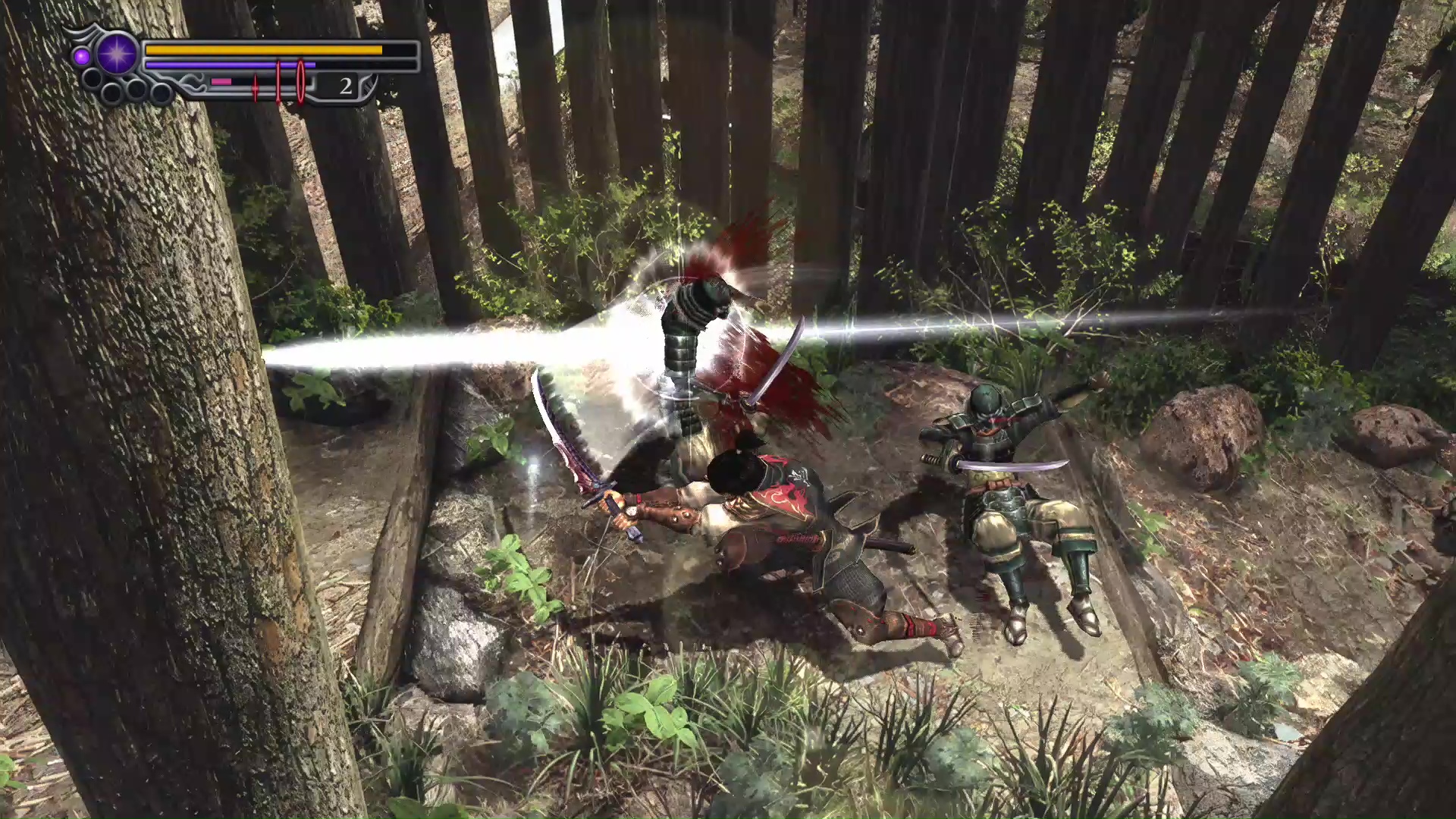 慣れてくると一閃を連続で発動させる「連鎖一閃」といったテクニックも使えて、超爽快なバトルが楽しめるようになる