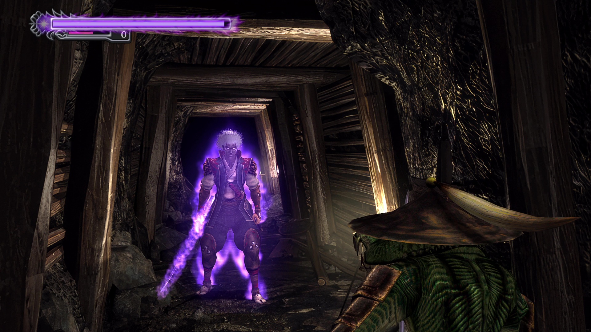 鬼武者を自分の手で操作できる。これは1作目をプレイした人なら誰もが感動したはずだ