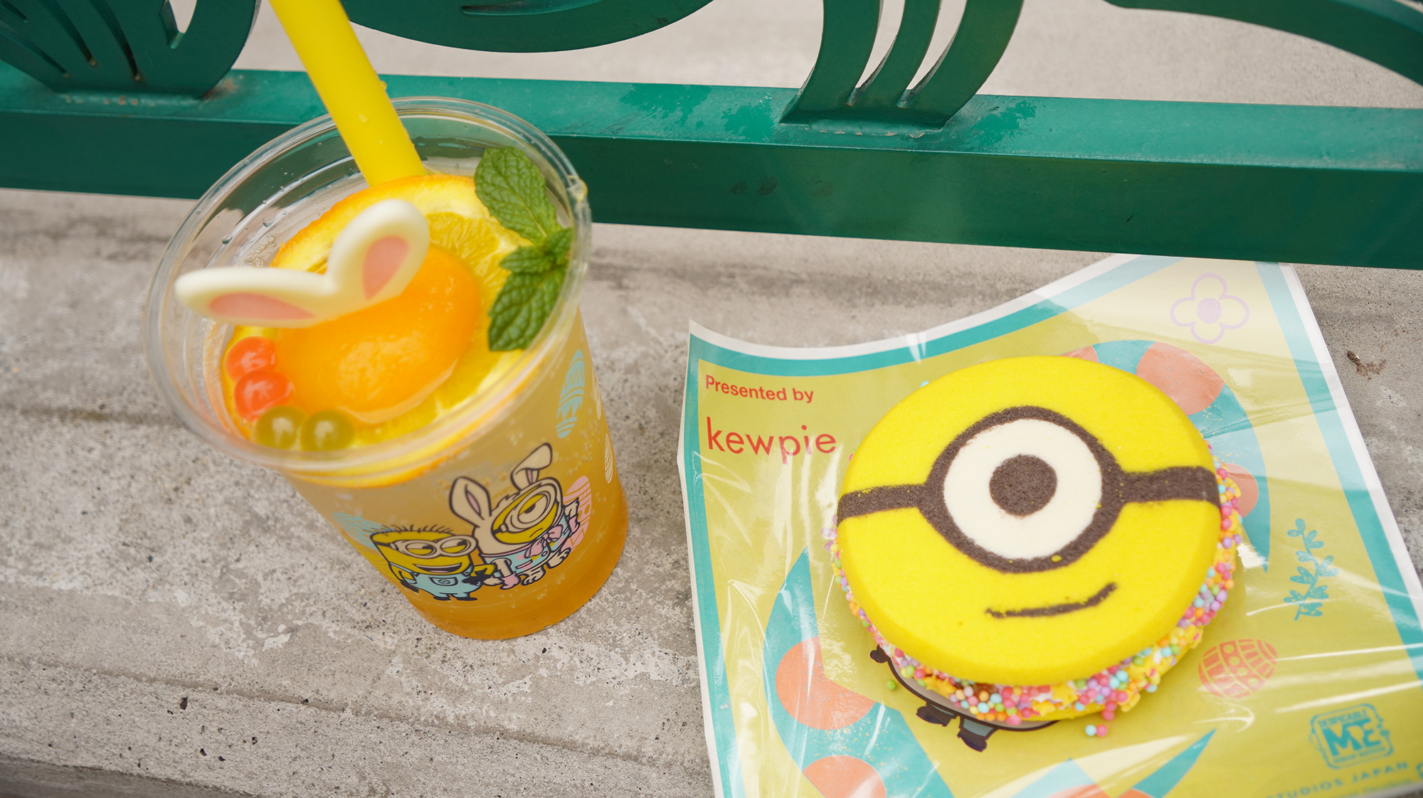 ミニオン・パーク、「デリシャスミー！ザ・クッキー・キッチン」で食べられるイースタ―限定フード