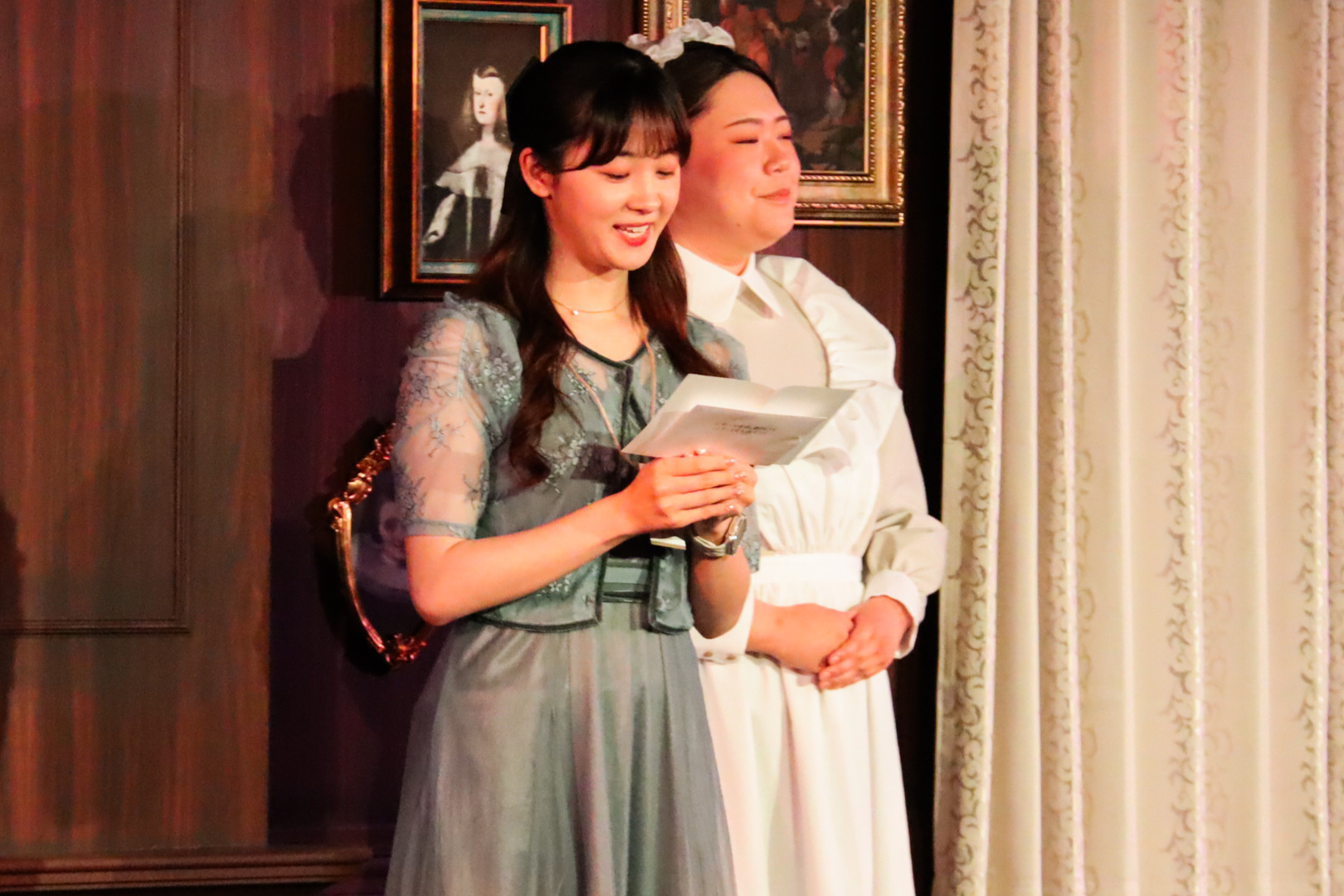 キャストではなくどうやらゲストによる挨拶もある模様。選ばれた人がガンバだぜ！