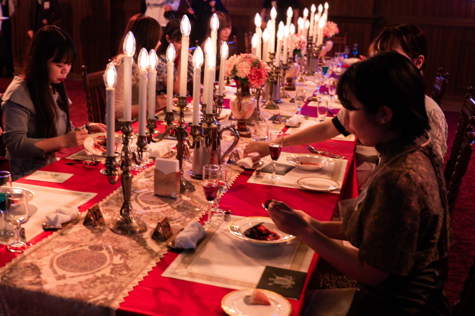 まさしく豪華ディナーにゲストも大喜び
