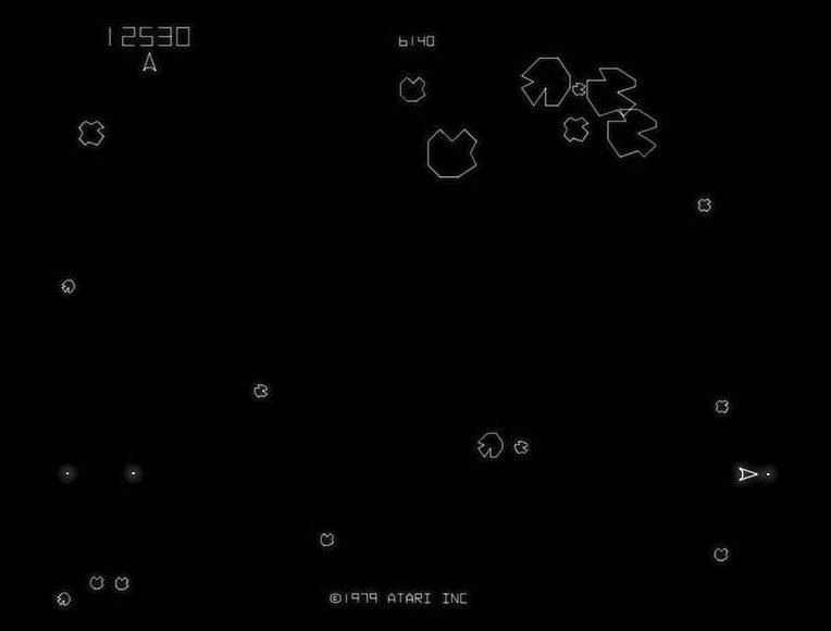 同様に、自機が画面の左右いずれかに飛び出した場合は反対側にワープする