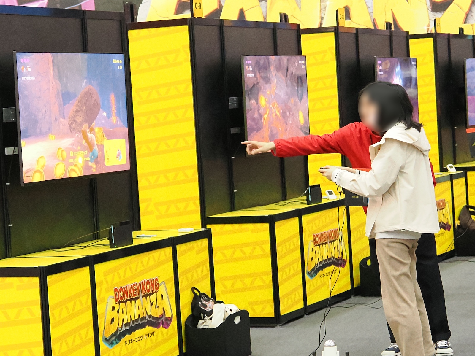 スタッフさんの案内もあり、スムーズに楽しめる