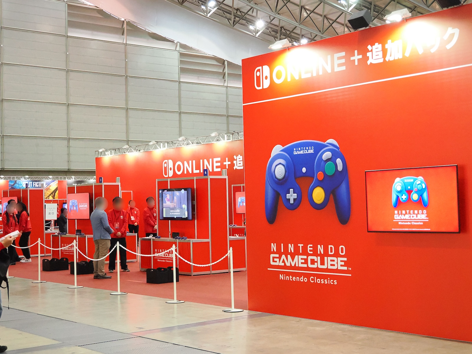 Switch2限定で登場する「ニンテンドー ゲームキューブ Nintendo Classics」ブースも人気