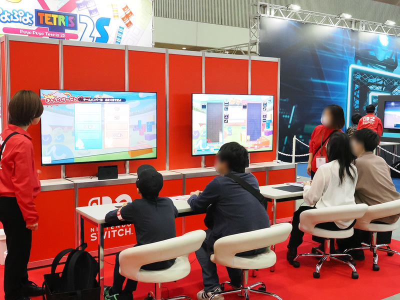 サードパーティータイトルのブースも大盛況