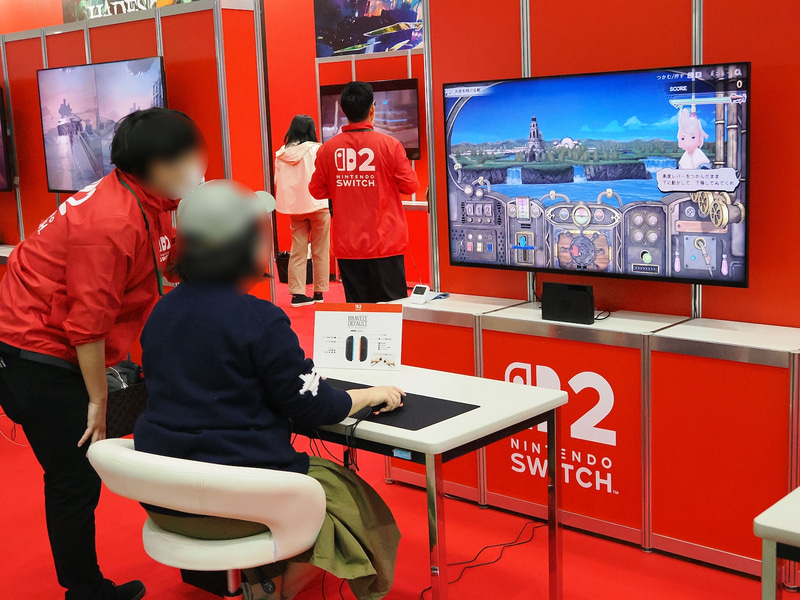 他のプラットフォームで展開されているタイトルも多いが、Switch2は携帯できたり、新たにマウス操作に対応しているタイトルもあるのがポイント