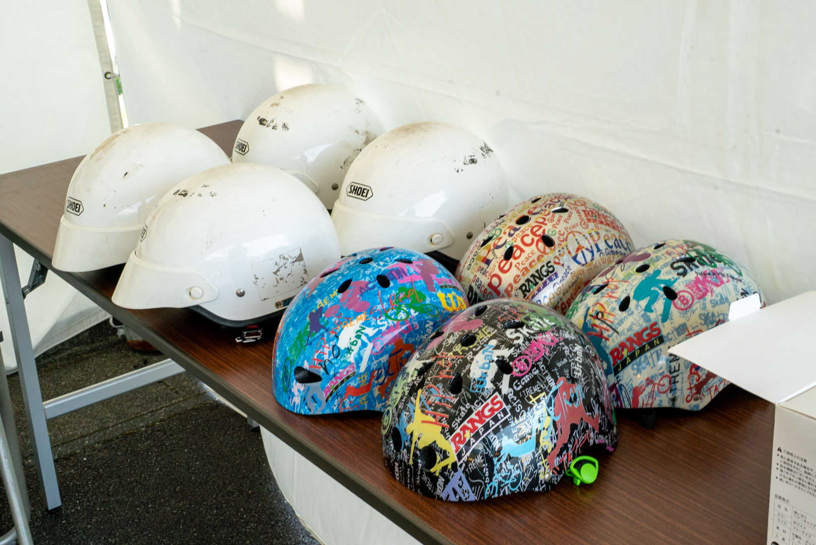 安全第一のヘルメットにもさまざまな種類がある