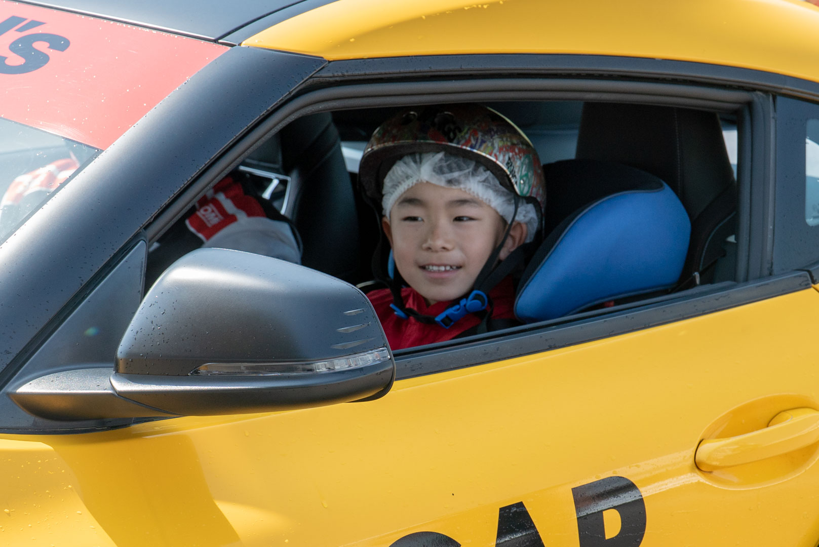 恐れるどころか今か今かとスタートを待ちわびる姿も