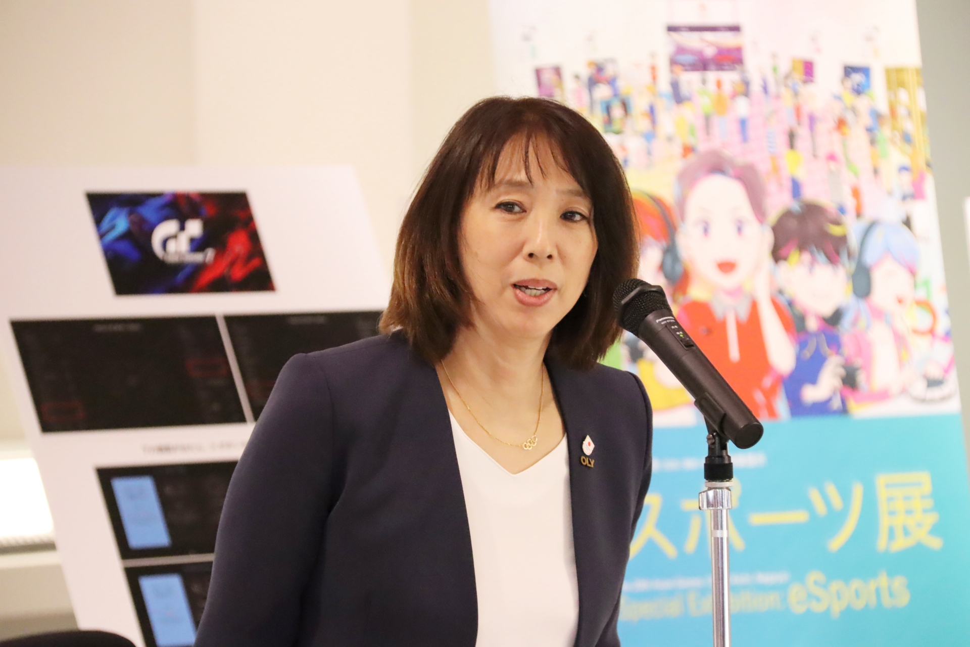 JOC常務理事の小谷実可子氏