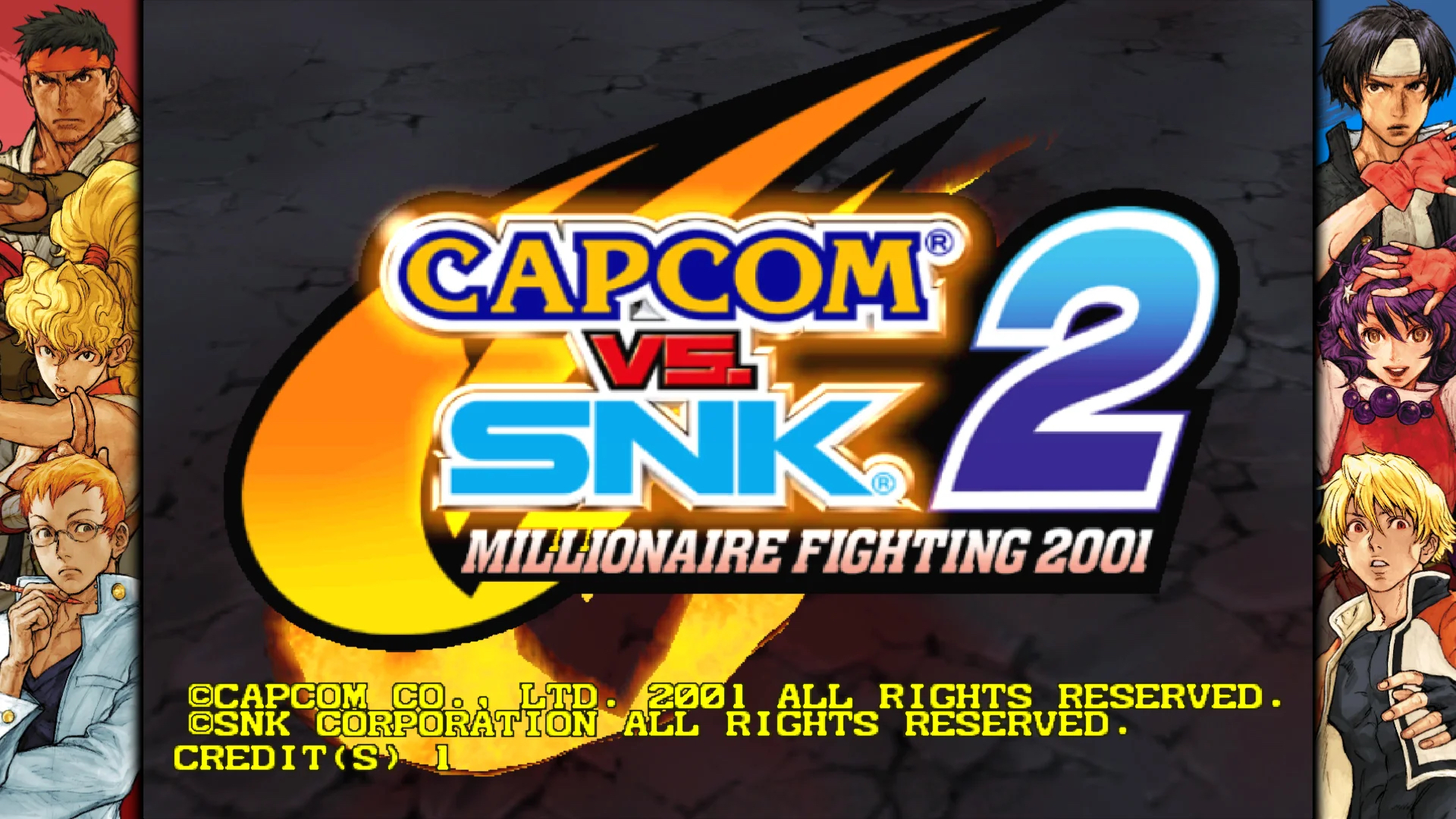 「Capcom vs. SNK 2:Millionaire Fighting 2001」
