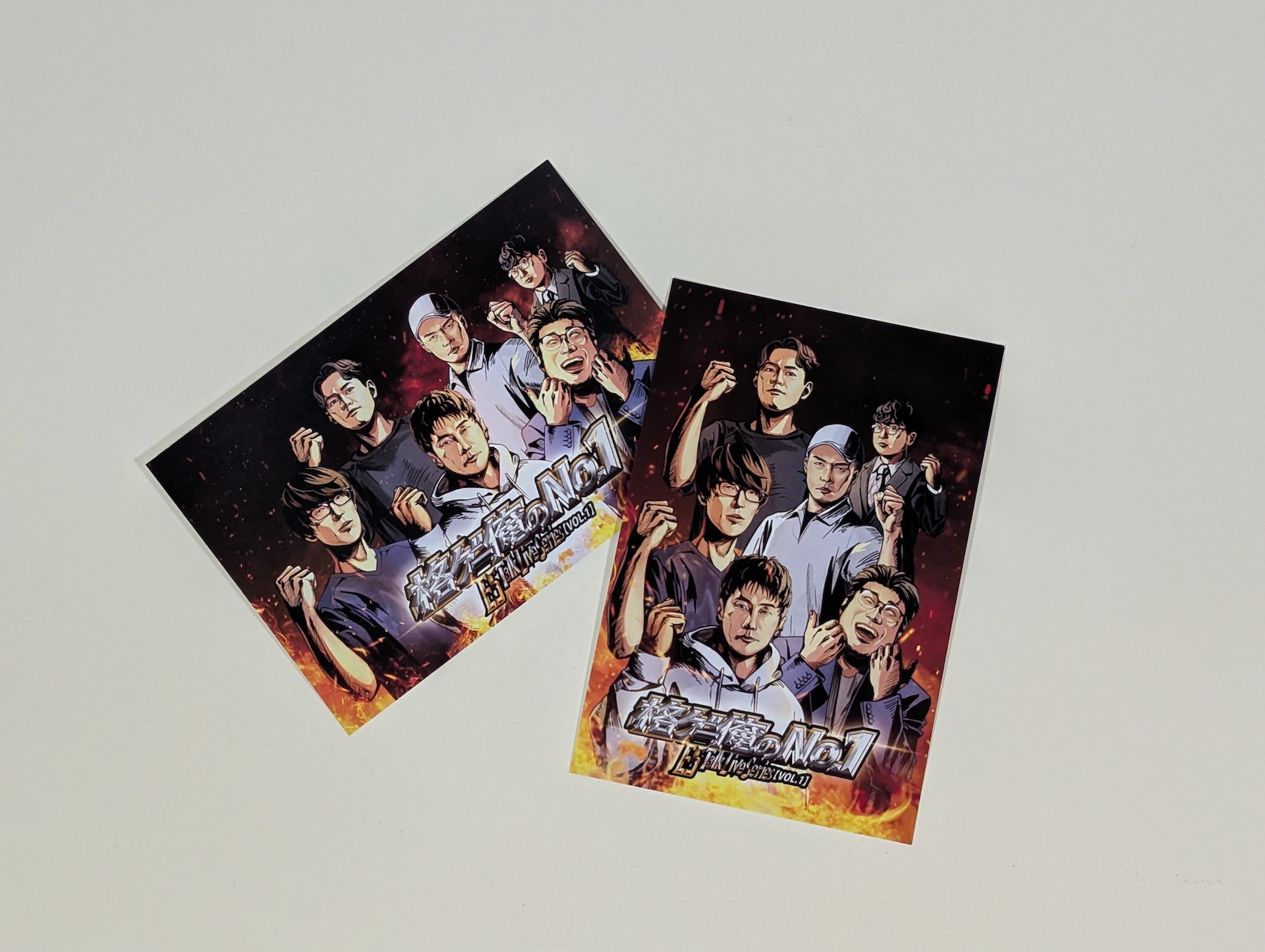 来場者には限定のポストカードが配布された