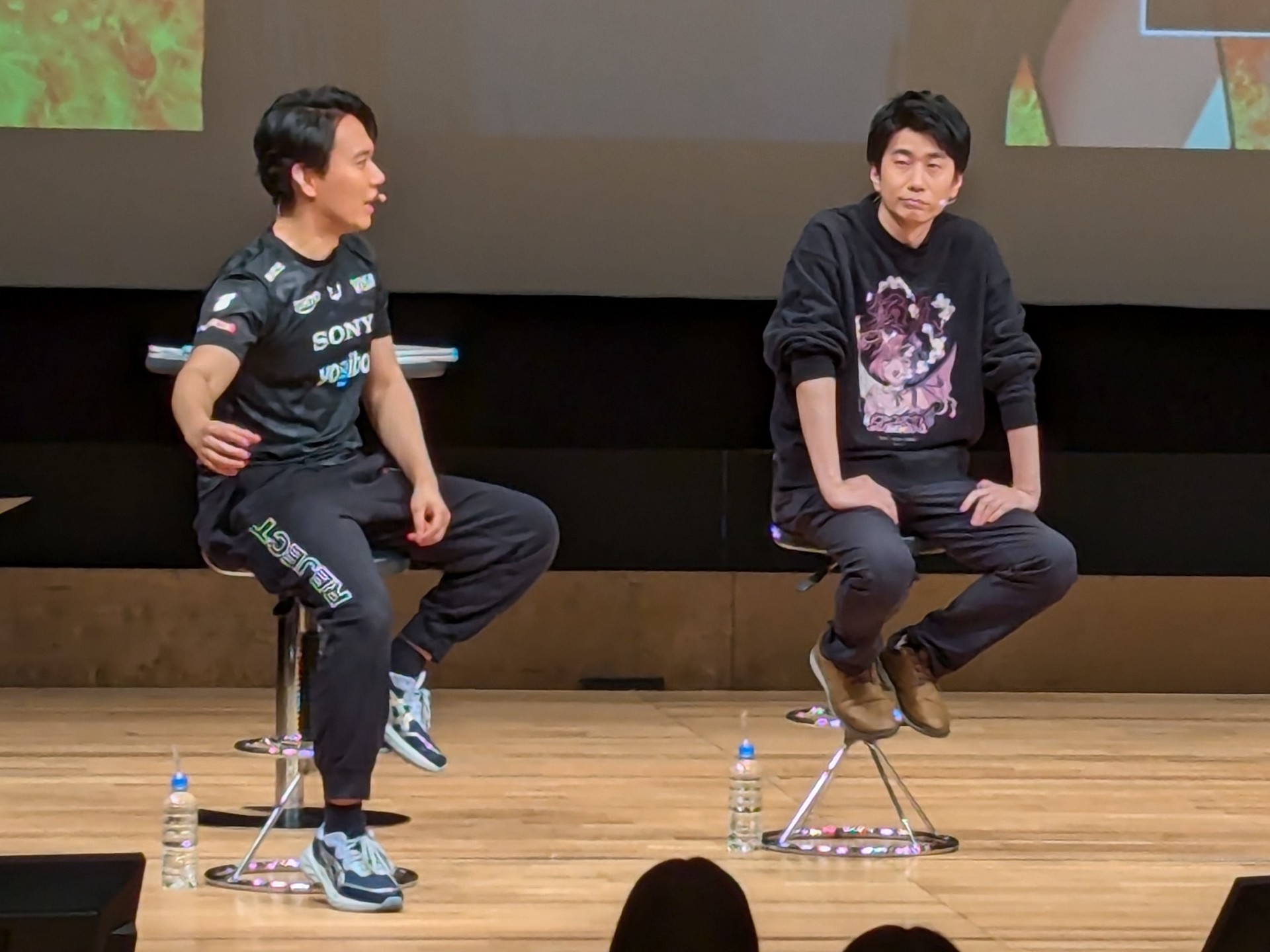 今日のときど選手は、個人配信のようにのびのびと話をしている印象を受けた。ハイタニ氏は要所での的確なツッコミや指摘が光っていた