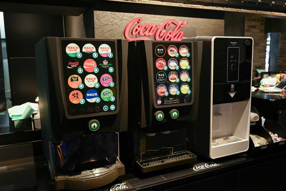 ドリンクバーの種類も豊富