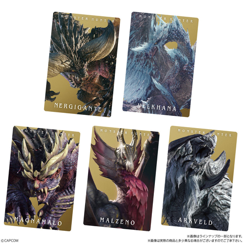 モンハンウエハースパッケージイラストカード19種　全種　コンプリート　セット モンスターハンター 20th Anniversary カードウエハース （食玩