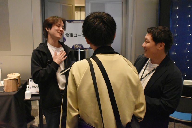 GMと交流を楽しんでいる参加者が多かったのも印象的だ