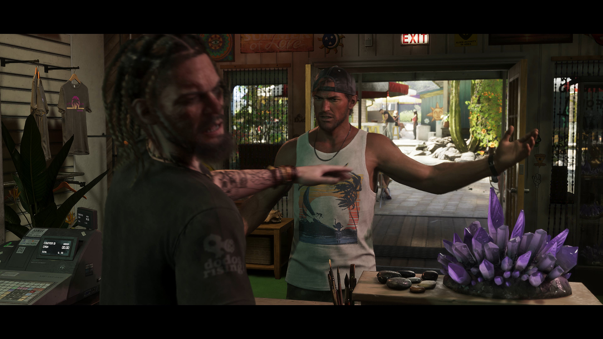 彼の仕事は"家賃の取り立て"のようだ