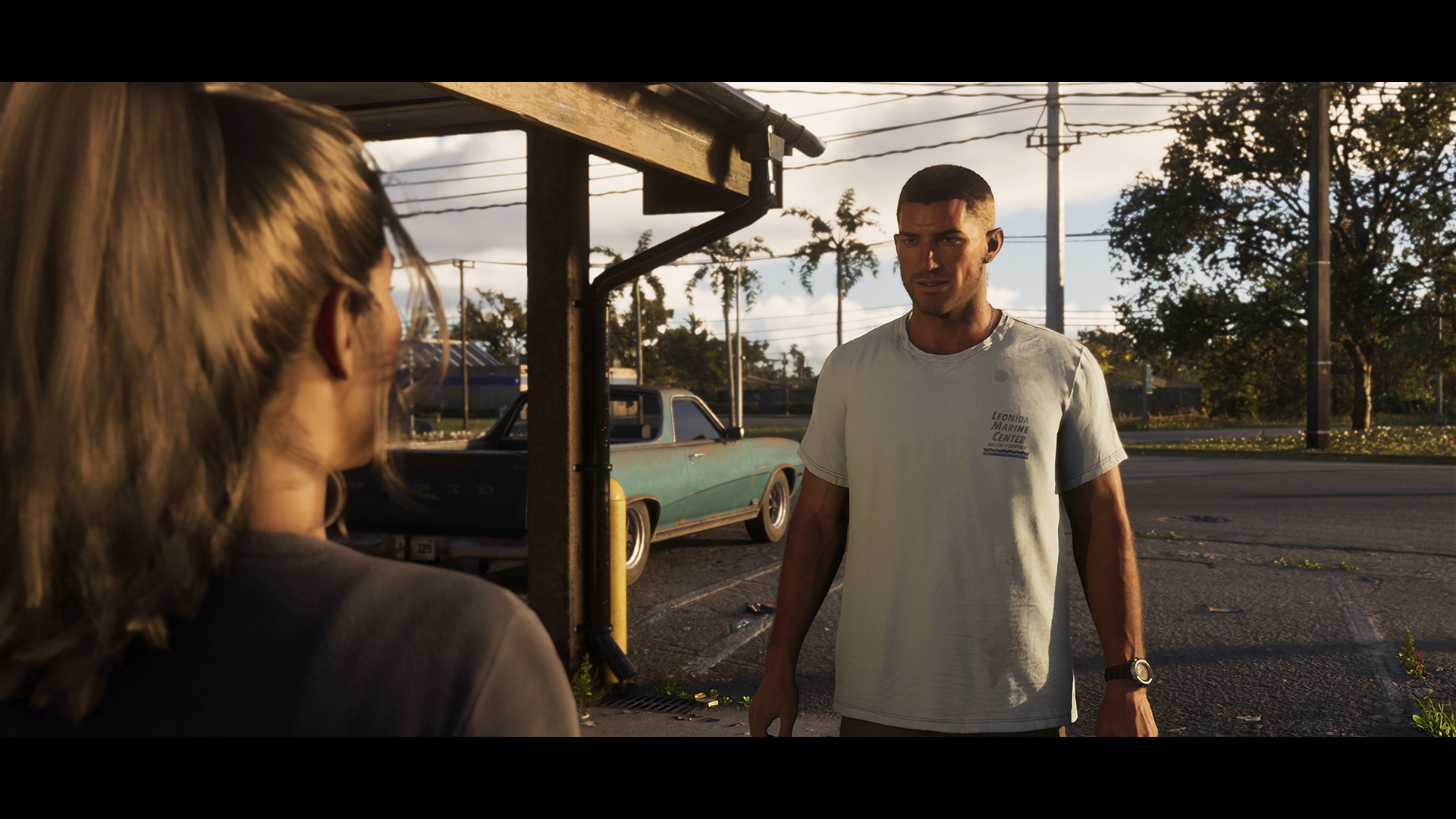 彼女を迎えるジェイソン