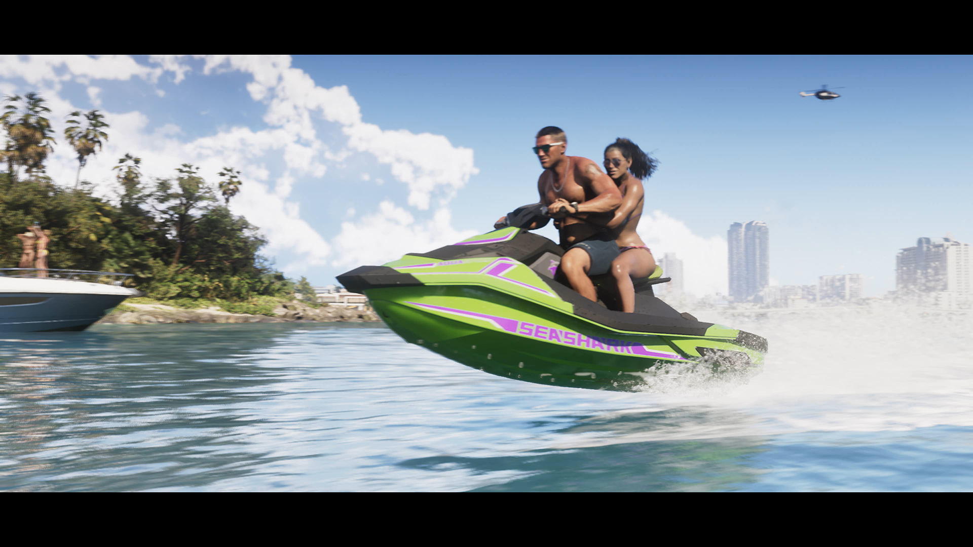 ヴァイスシティ周辺ならではの景色が楽しめる