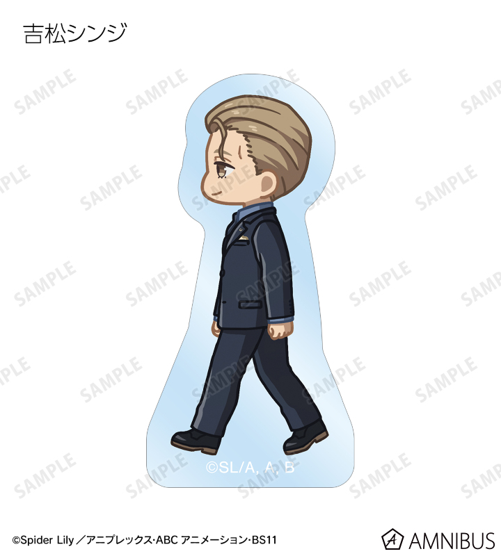 ※2025年6月18日までに当商品を1BOX、または単品にて1BOX相当数ご注文ごとに、予約購入特典として「錦木千束&井ノ上たきな ちびとこ アクリルマスコット AMNIBUS限定特典」が付属