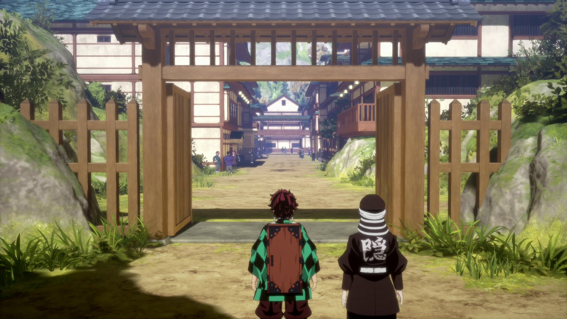 緻密に表現された刀鍛冶の里を自由に走り回れる