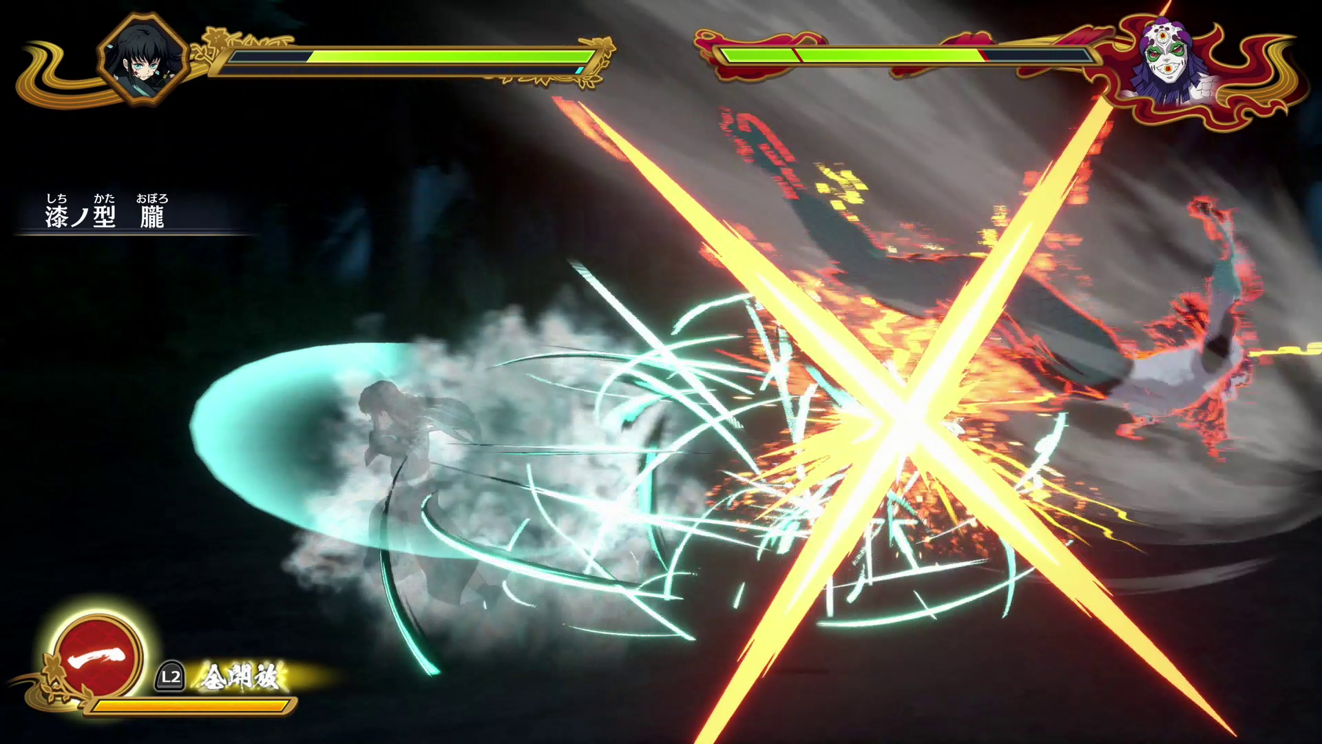 霞のごとく姿を消す“朧”でカウンターを取るなど、攻撃をかいくぐりながら相手の隙を見極めて斬り刻む快感が格別だ