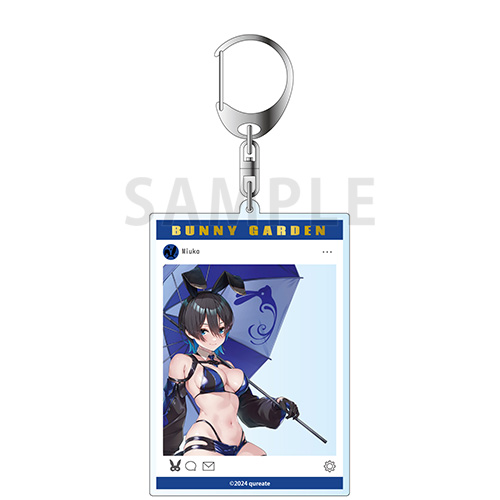 SNS風アクリルキーホルダー 美羽香 レースクイーン ver. 1,320円