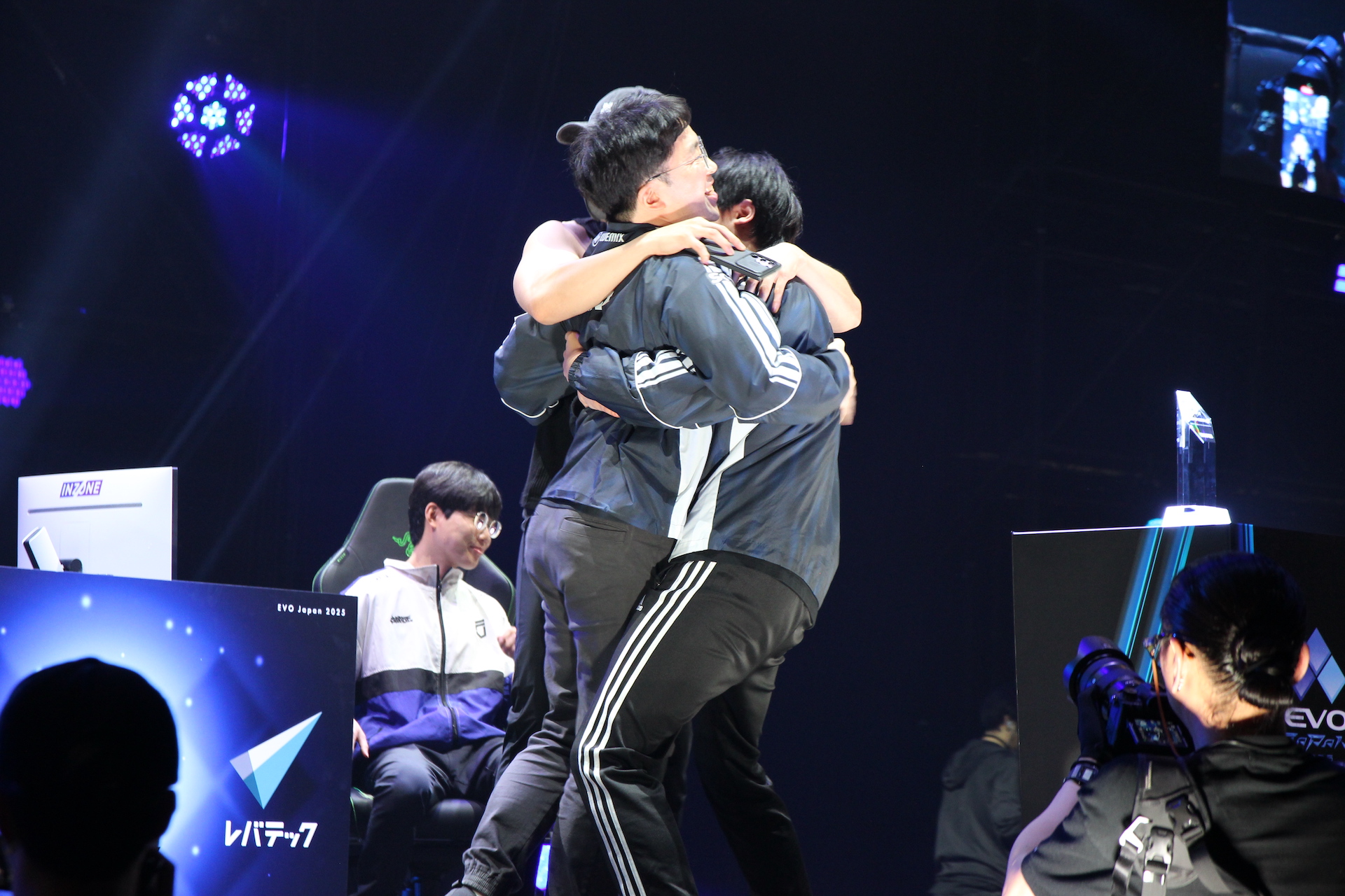 Knee選手優勝の瞬間