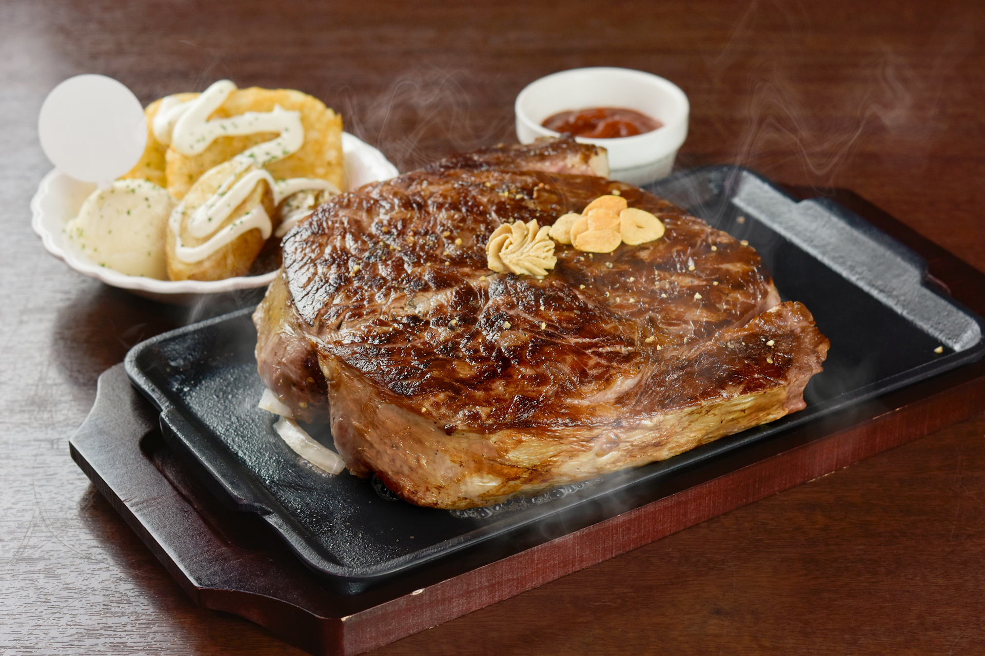 かるびチャレンジ！リブロースステーキ 1kg 11,290円