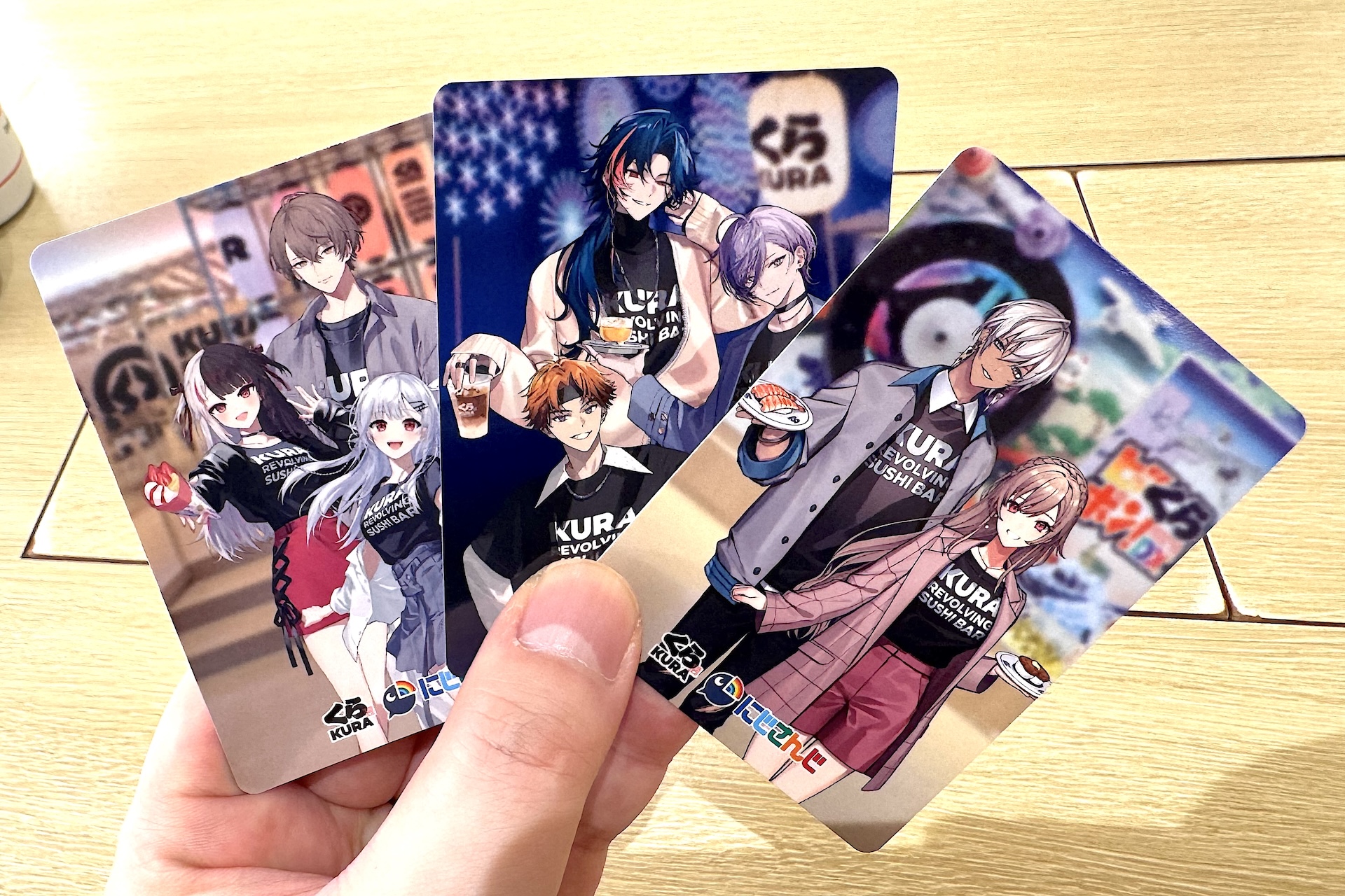 カードは厚紙でしっかりとしたものになっている。コレクションアイテムとして集めたくなる