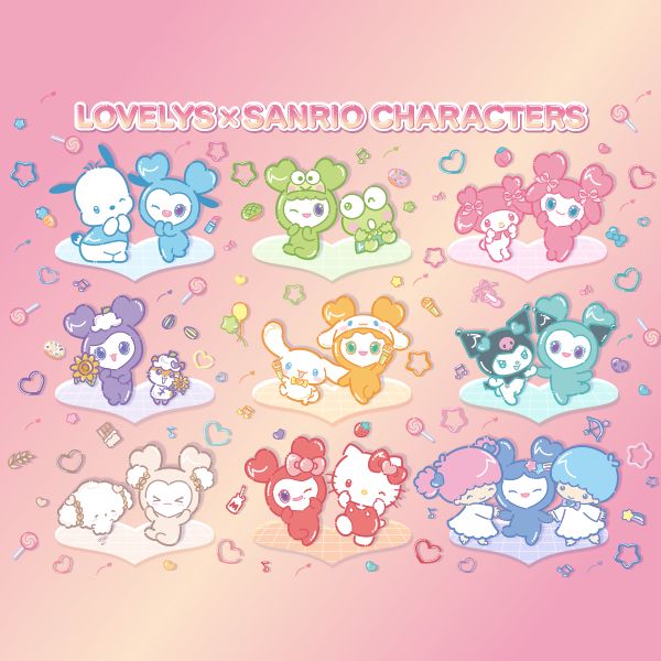 3位：TWICE LOVELYS ×サンリオキャラクターズ（ワーナーミュージック・ジャパン）