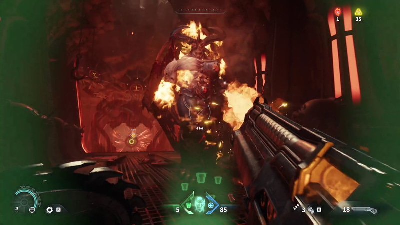 デーモンへの憎しみで遠慮なく飛び散る肉体などはさすがの表現だ