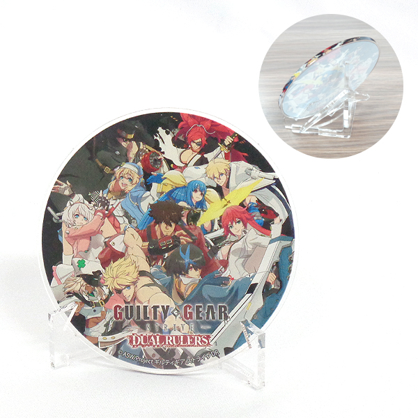 組み立てて飾れるアクリルコースタースタンド