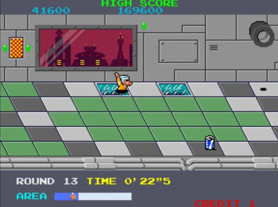 ランナーの行く手に待ち受けるさまざまな障害物。いずれも一度触れただけでダウン、または体勢を崩されてタイムロスになってしまう