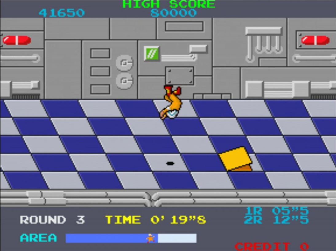 ステージ3など、ジャンプ台が多い場所は連続ジャンプで進むとタイムを大幅に稼げる